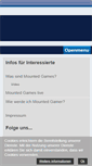 Mobile Screenshot of mounted-games.de
